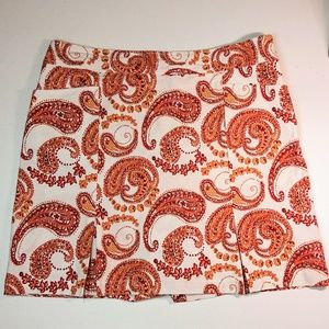Charter Club Paisley Skort Size 14